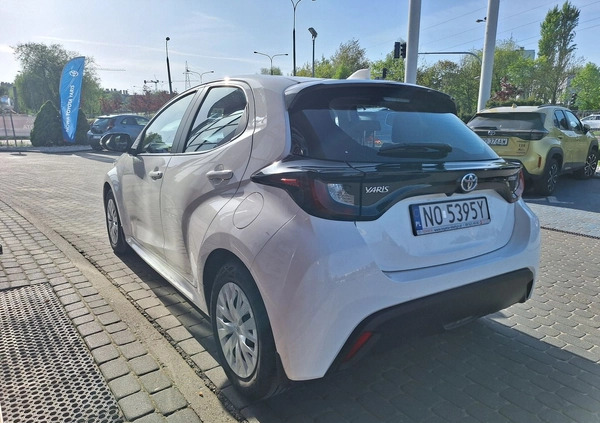 Toyota Yaris cena 82900 przebieg: 22725, rok produkcji 2022 z Podkowa Leśna małe 596